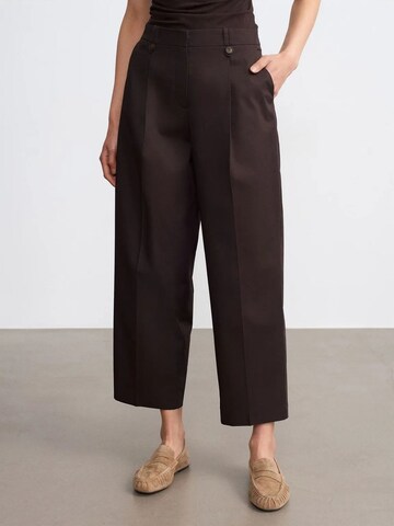 Wide leg Pantaloni di Dilvin in marrone