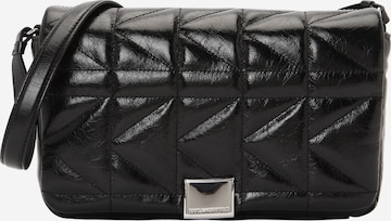 Sac bandoulière Karl Lagerfeld en noir : devant