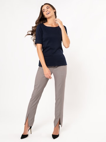 Quiosque Regular Trousers in Grey