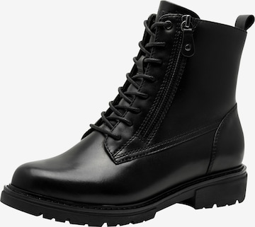 JANA Schnürstiefelette in Schwarz: Vorderseite