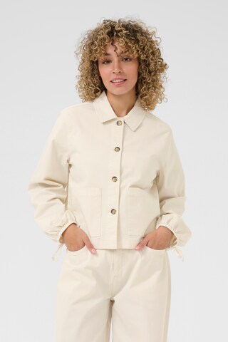 Cream Tussenjas in Beige: voorkant