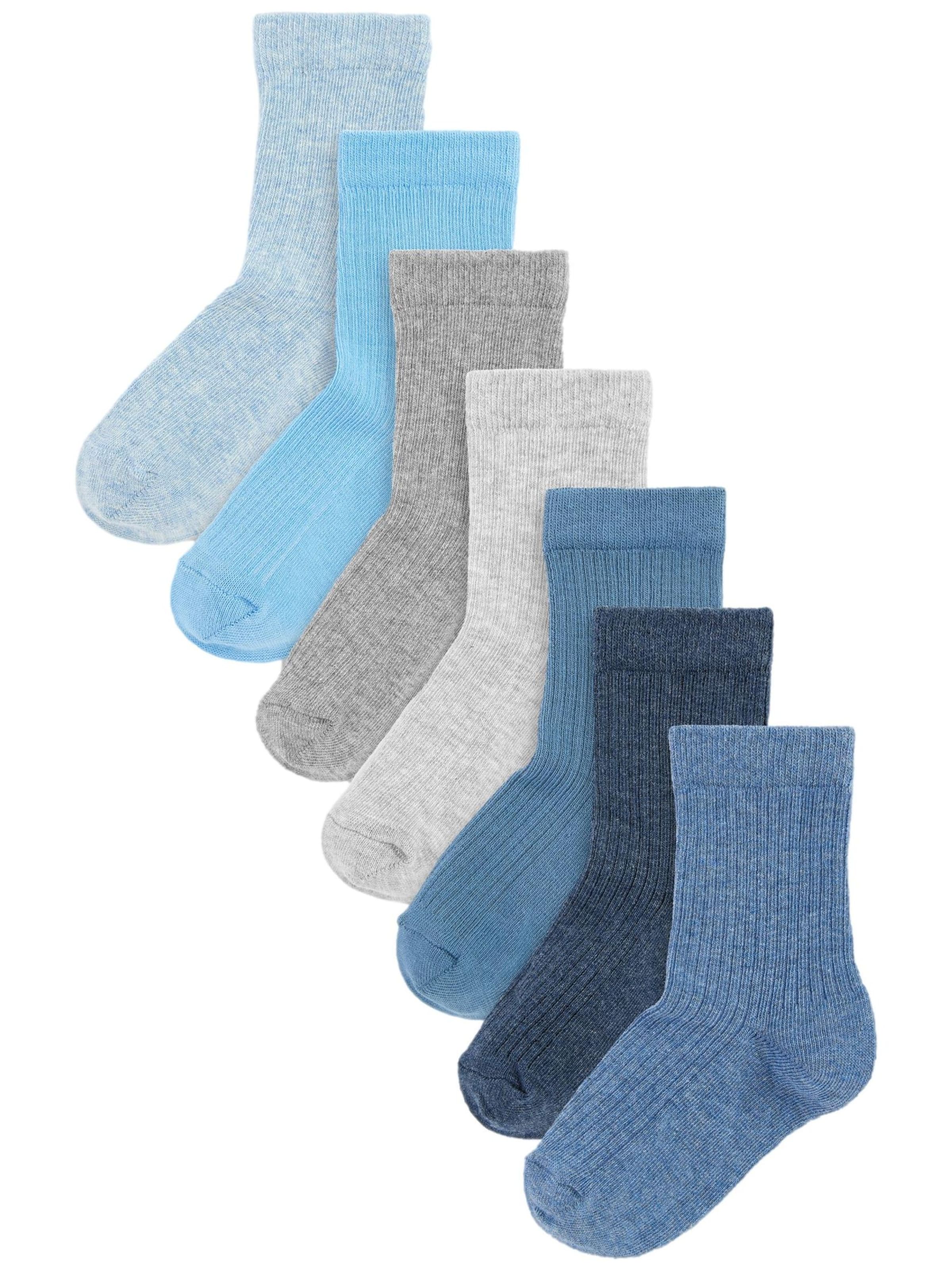 zils Next Zeķes: no priekšpuses