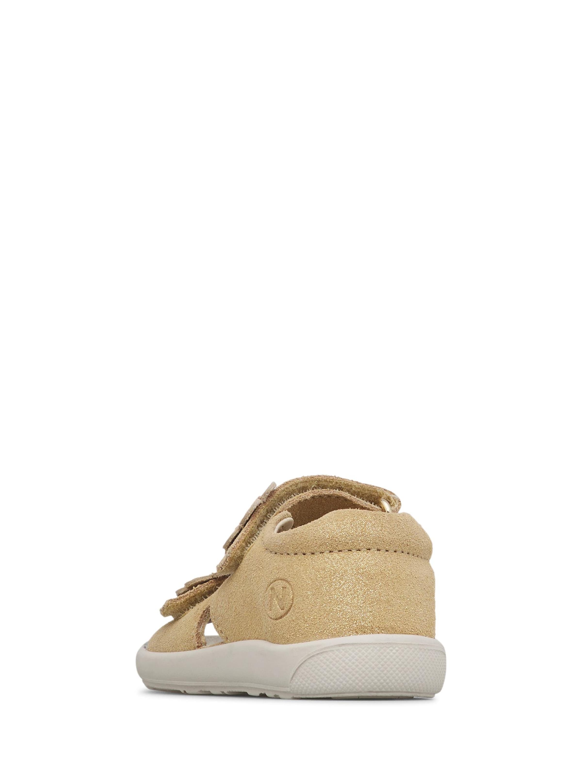 NATURINO Sandale 'AUGUST 3'‌‌ in Gold