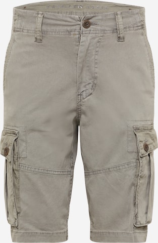 American Eagle Cargo Pants 'DENSE' in Grey: front