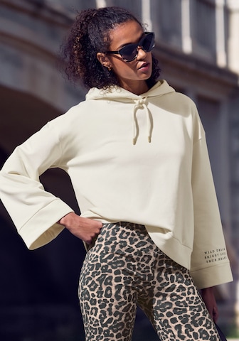 BUFFALO Sweatshirt in Beige: Vorderseite