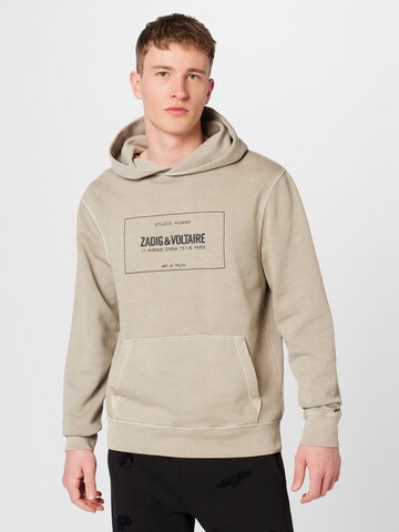 Zadig & Voltaire Sweatshirt 'SANCHI' in Beige: voorkant