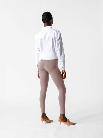 Skinny Leggings 'Luna' Les Lunes en beige