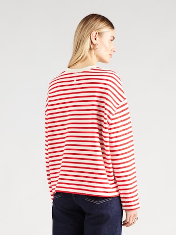 ARMEDANGELS Μπλούζα φούτερ 'FRANKAA' σε κόκκινο