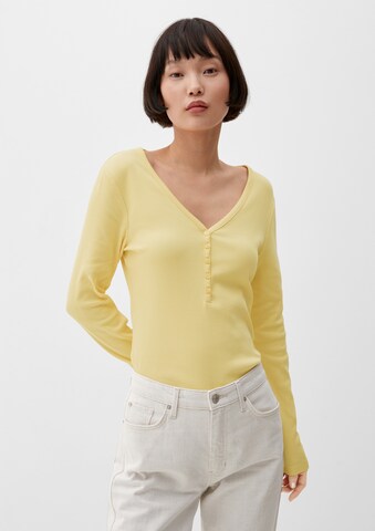 s.Oliver Shirt in Yellow: front