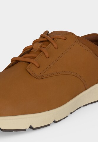 TIMBERLAND Αθλητικό παπούτσι με κορδόνια σε καφέ