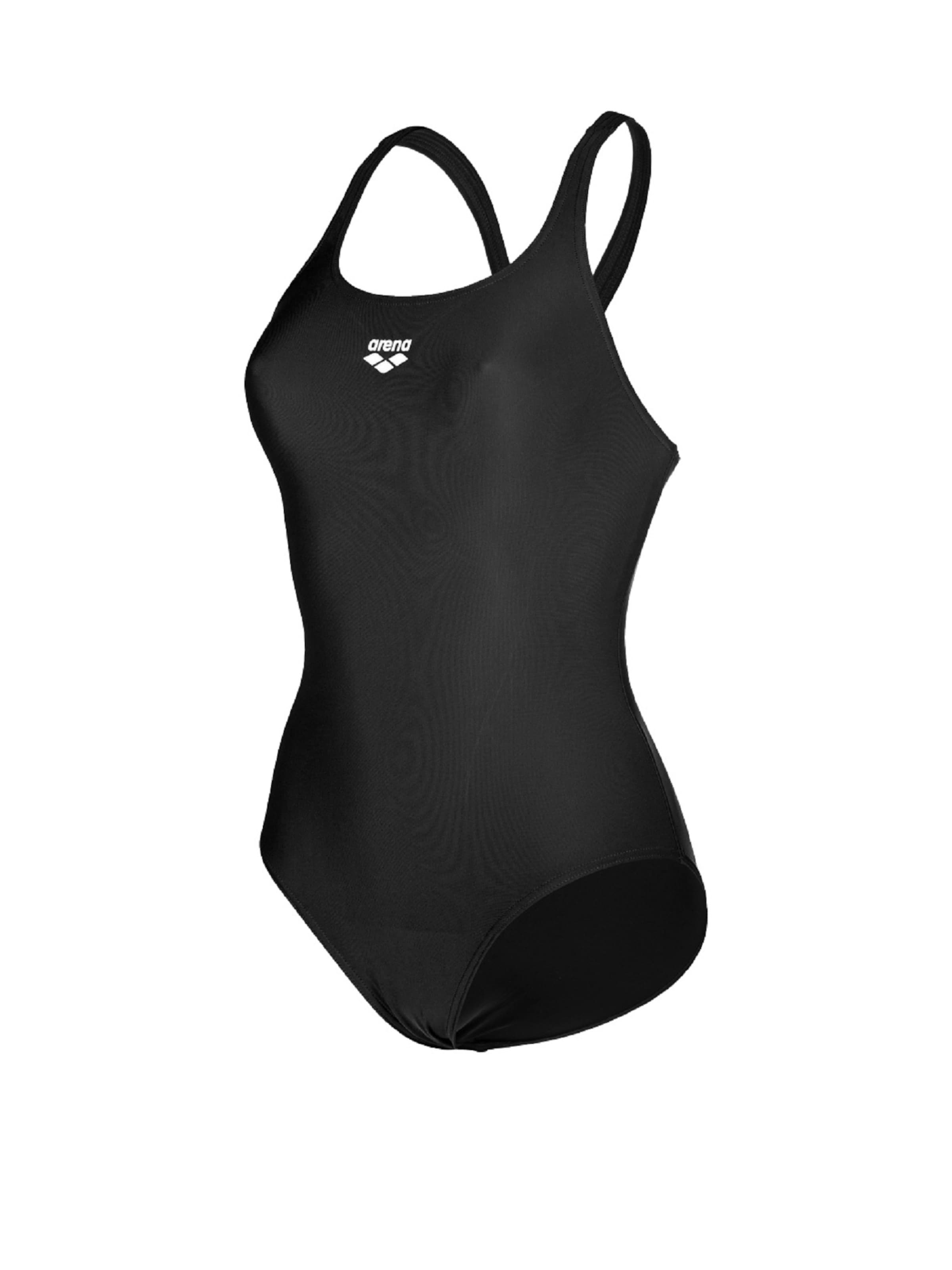 ARENA Korzet Jednodielne plavky 'DYNAMO' - Čierna