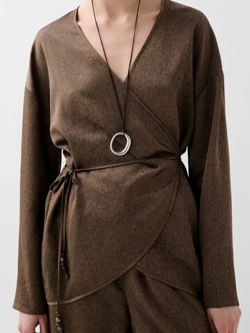 Scalpers Crinkle Kaftan ' ' in Grün