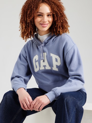GAP Mikina 'HERITAGE' – modrá: přední strana