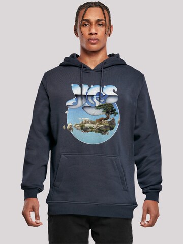 Sweat-shirt 'Yes Chrome Island' F4NT4STIC en bleu : devant