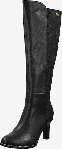 Laura Vita Boots in Black: front