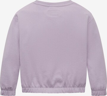 TOM TAILOR Sweatshirt in Purple