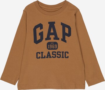 GAP Shirt in Bruin: voorkant