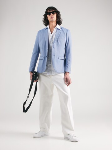 SELECTED HOMME Slim fit Colbert 'SLHSLIMAITOR' in Blauw