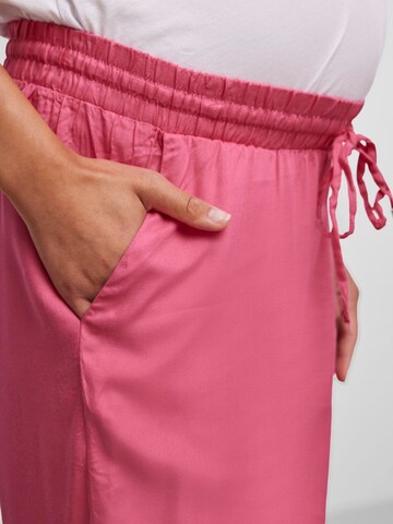 Pieces Maternity Laiad sääred Püksid 'PMHya', värv roosa