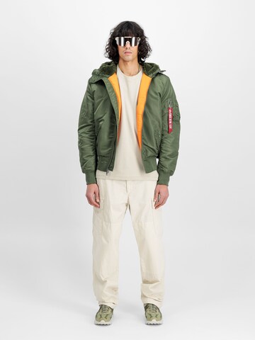 ALPHA INDUSTRIES Between-Season Jacket 'MA-1' in Green