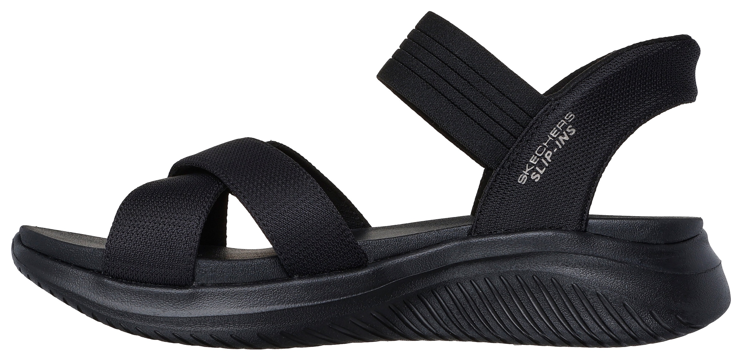SKECHERS Sandale 'ULTRA FLEX 3.0 - NEVER BETTER' in Schwarz: Vorderseite