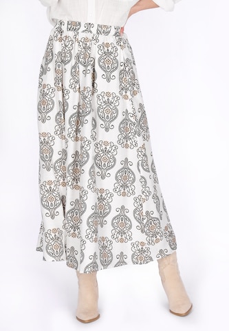 usha FESTIVAL - Falda en blanco: frente