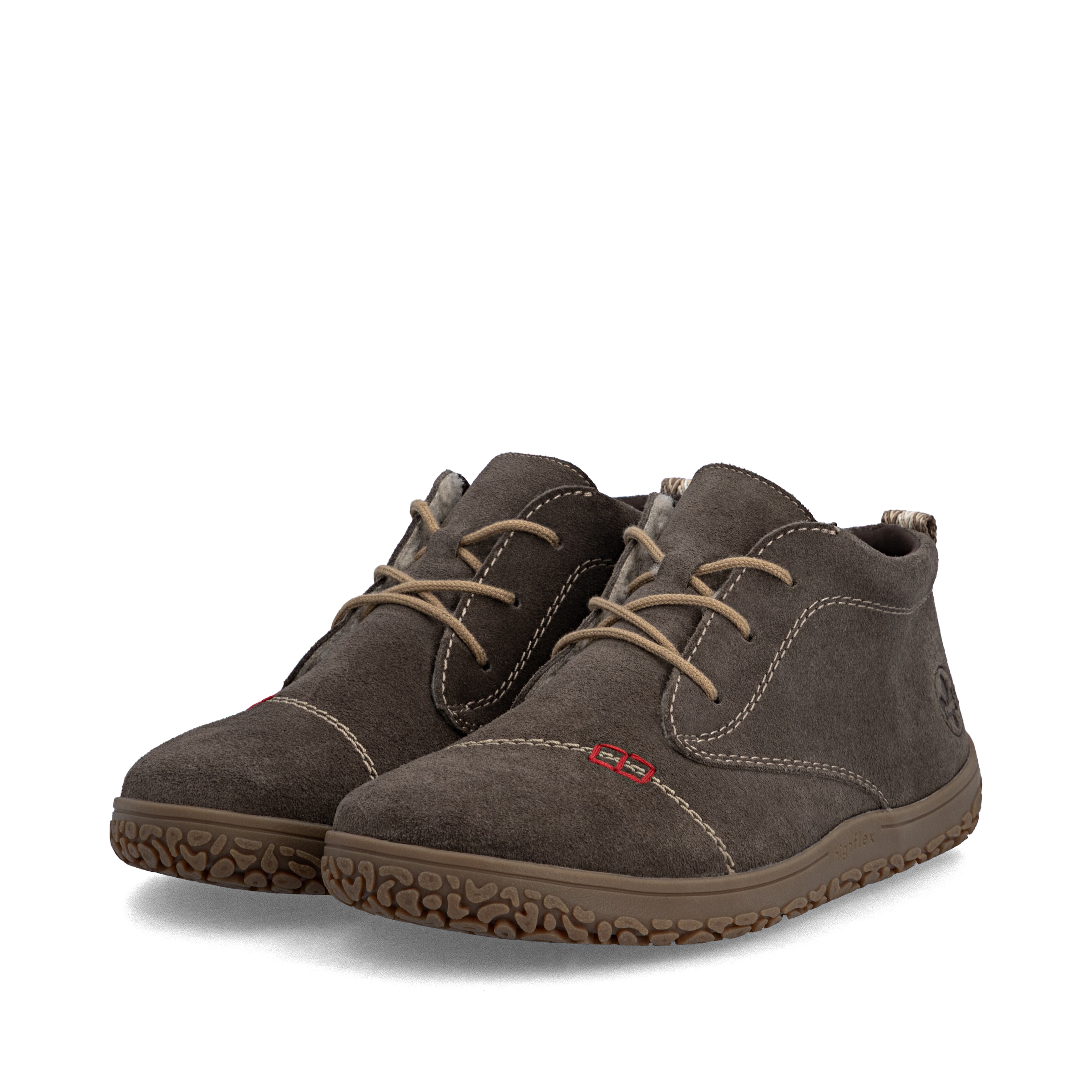 Bottines à lacets Rieker en gris