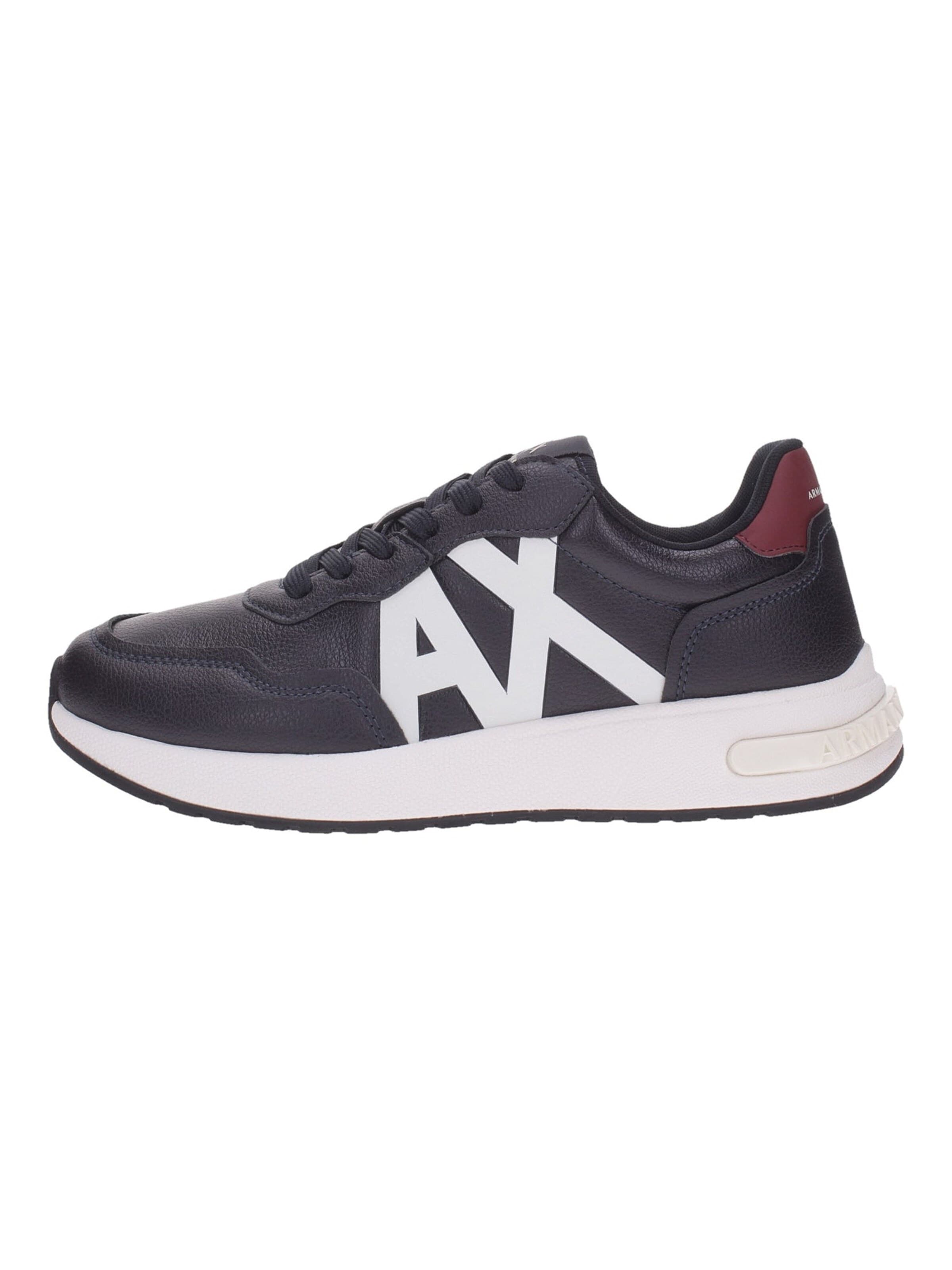 Sneaker bassa 'Sneakers Armani Exchange' di ARMANI EXCHANGE in blu: frontale