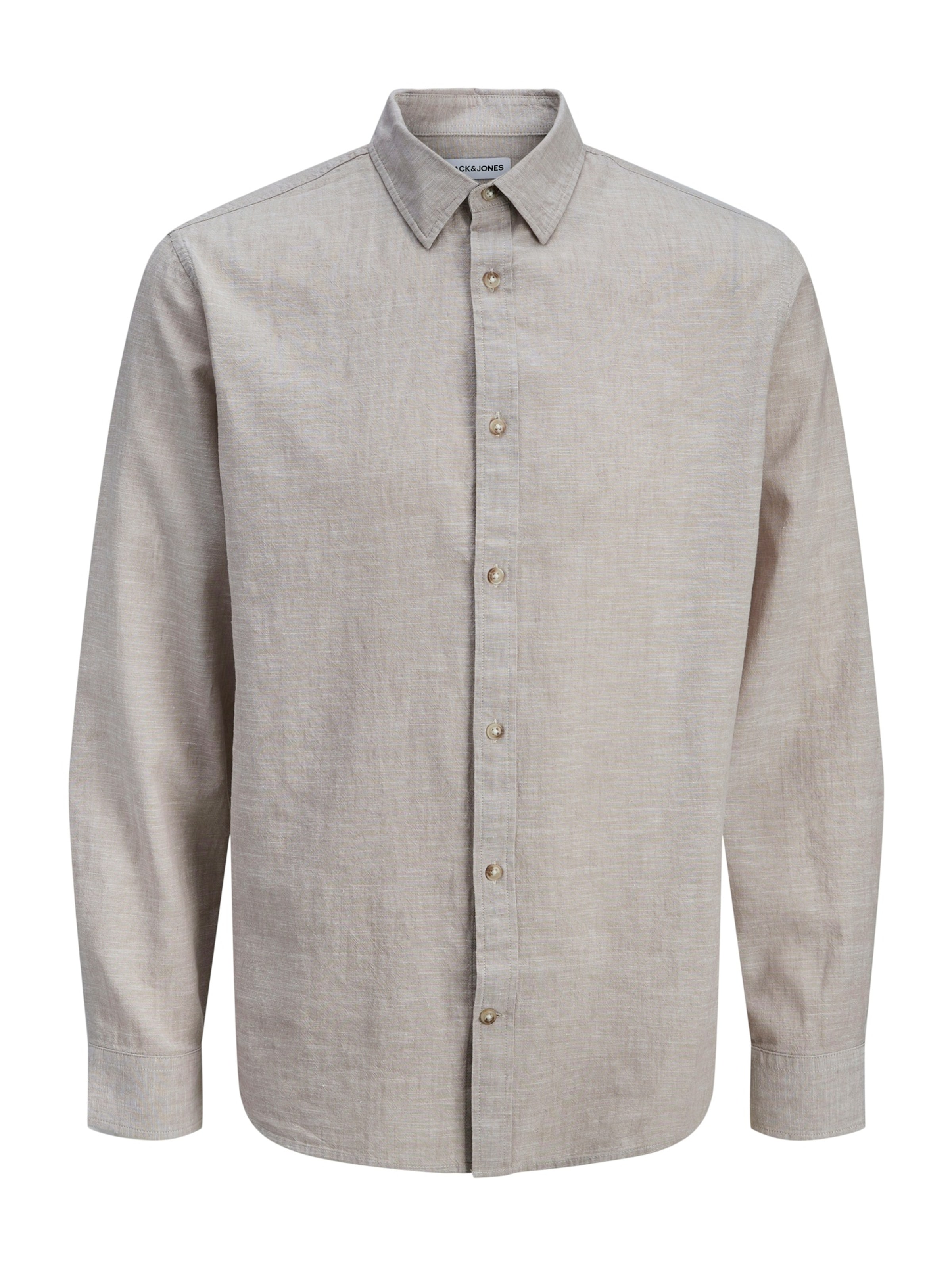 Chemise 'JJESummer' JACK & JONES en gris : devant