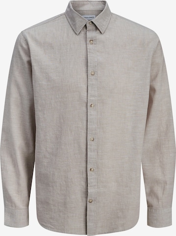 Chemise 'JJESummer' JACK & JONES en gris : devant