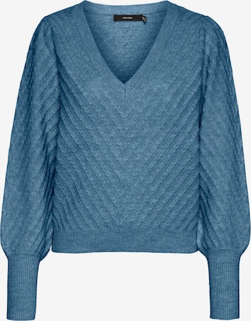 Pull-over 'VMStinna' VERO MODA en bleu : devant