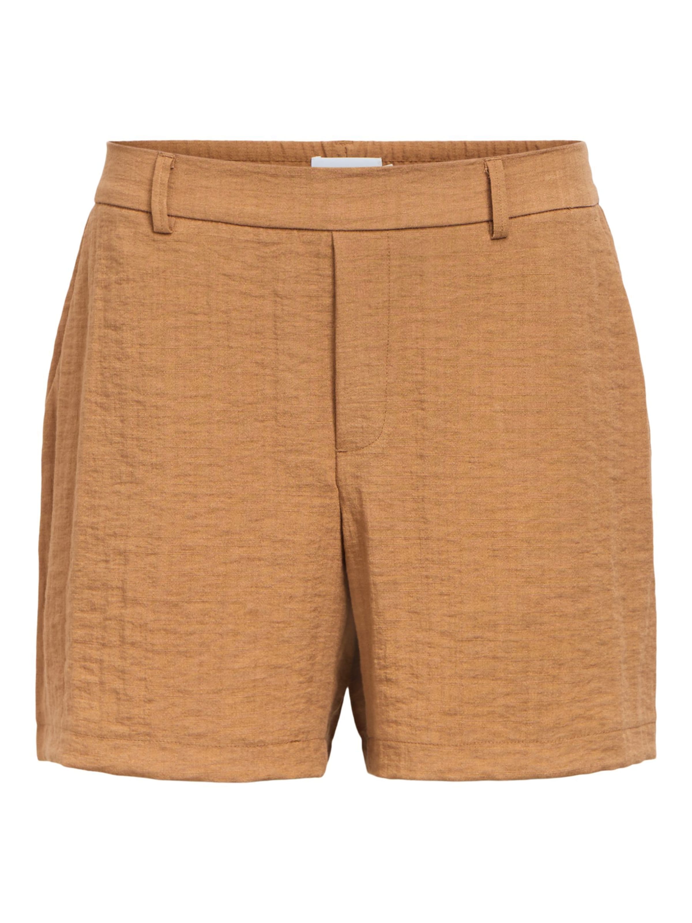 OBJECT Regular Trousers in Brown: front
