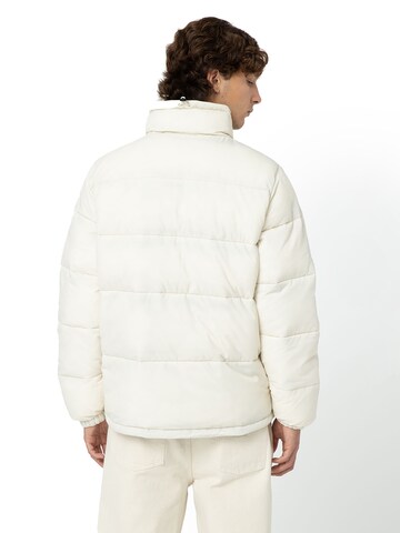 DICKIES Winter Jacket 'WALDENBURG' in White