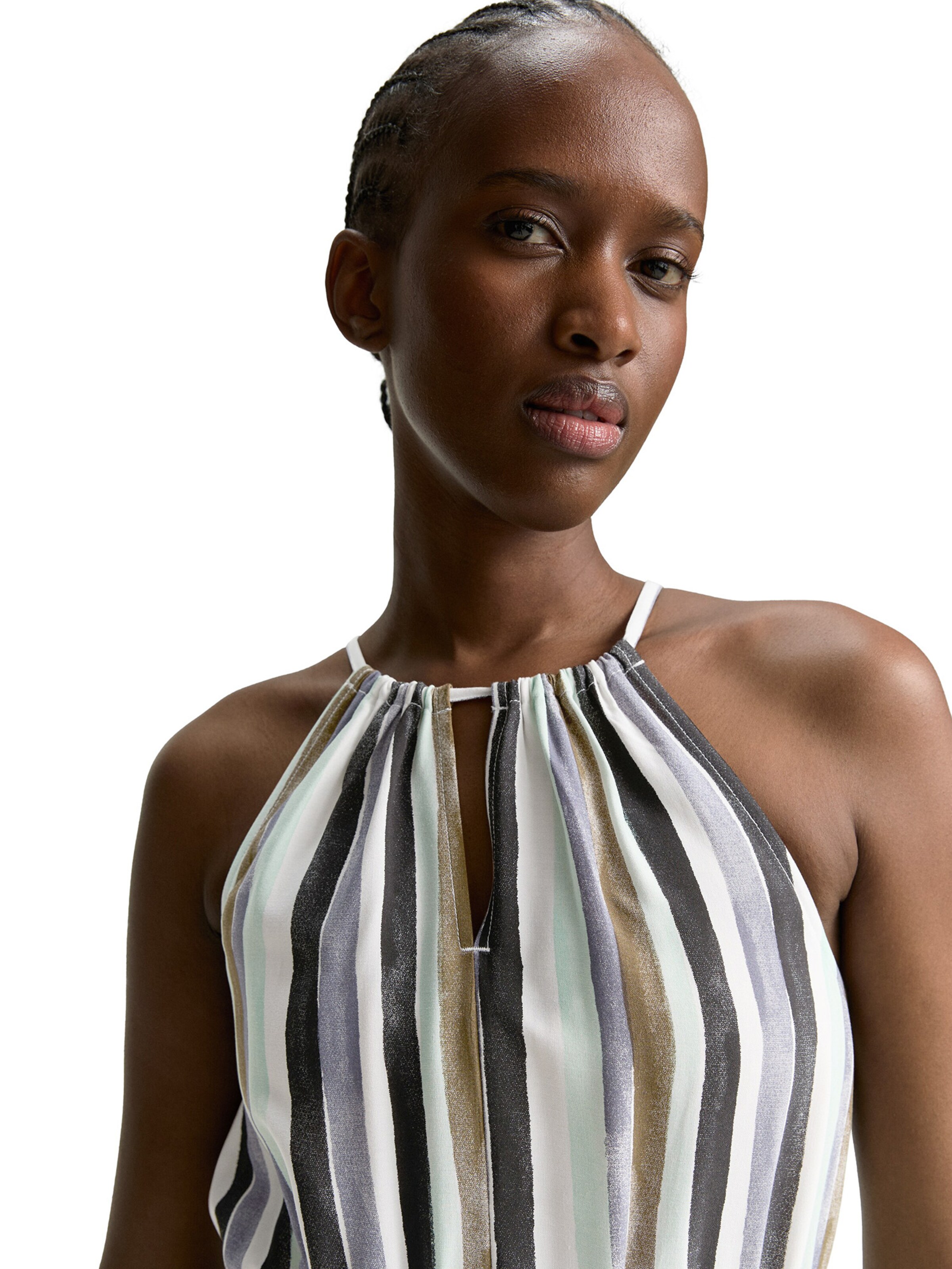 Robe d’été TOM TAILOR DENIM en vert