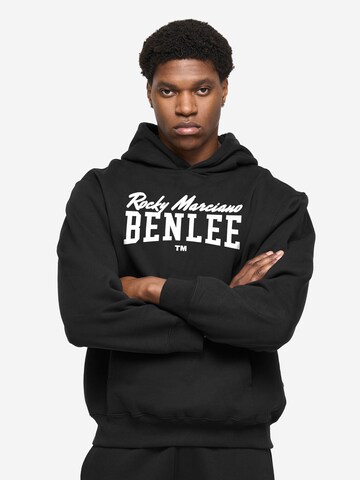 Hanorac sport 'Stronghurst' de la Benlee pe negru: față