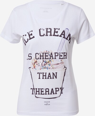 EINSTEIN & NEWTON T-shirt 'Ice Therapy' en blanc, Vue avec produit