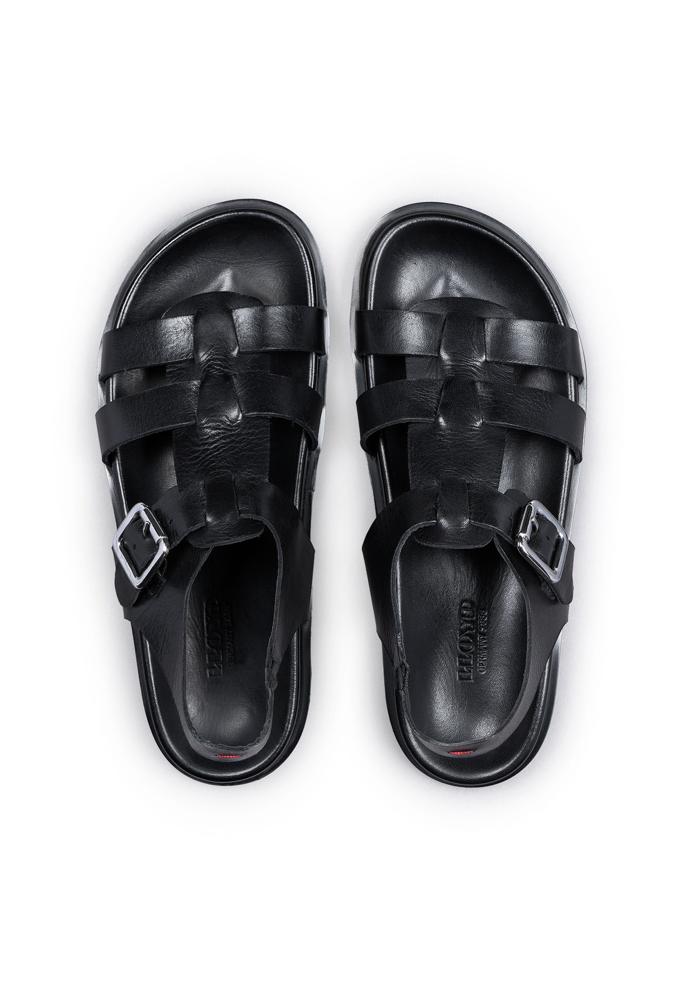 Sandales à lanières LLOYD en noir