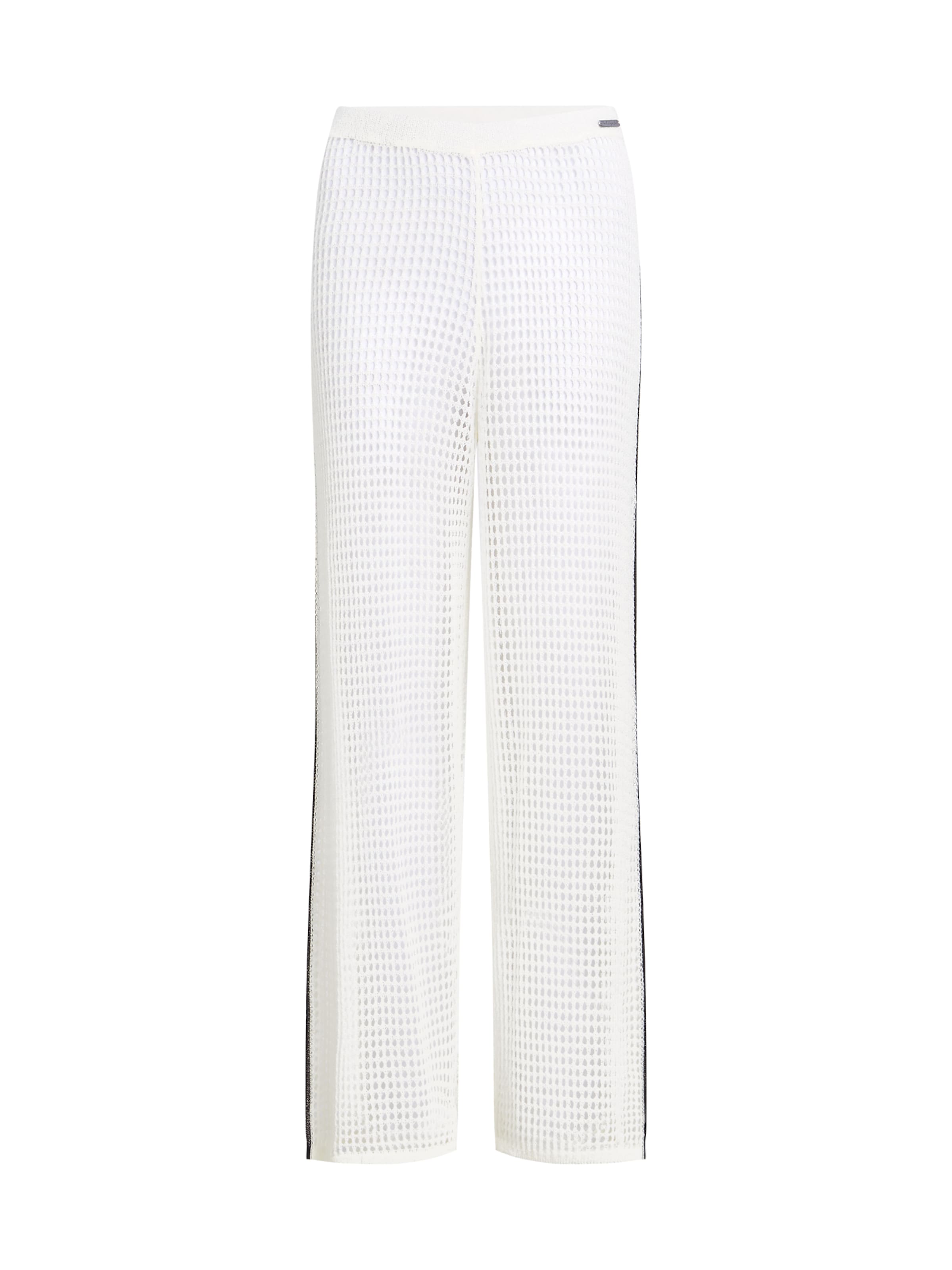 Karl Lagerfeld Широкий Штаны в Бежевый: спереди