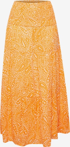 b.young Skirt in Orange: front
