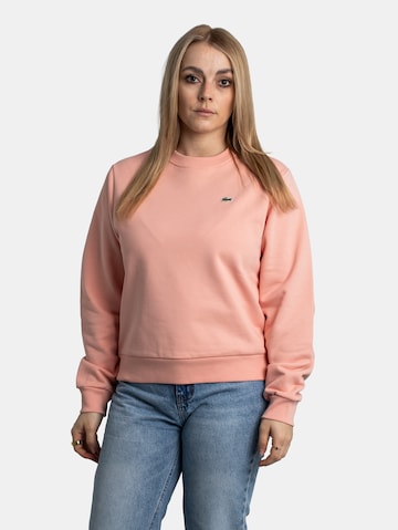 LACOSTE Sweatshirt in Pink: Vorderseite