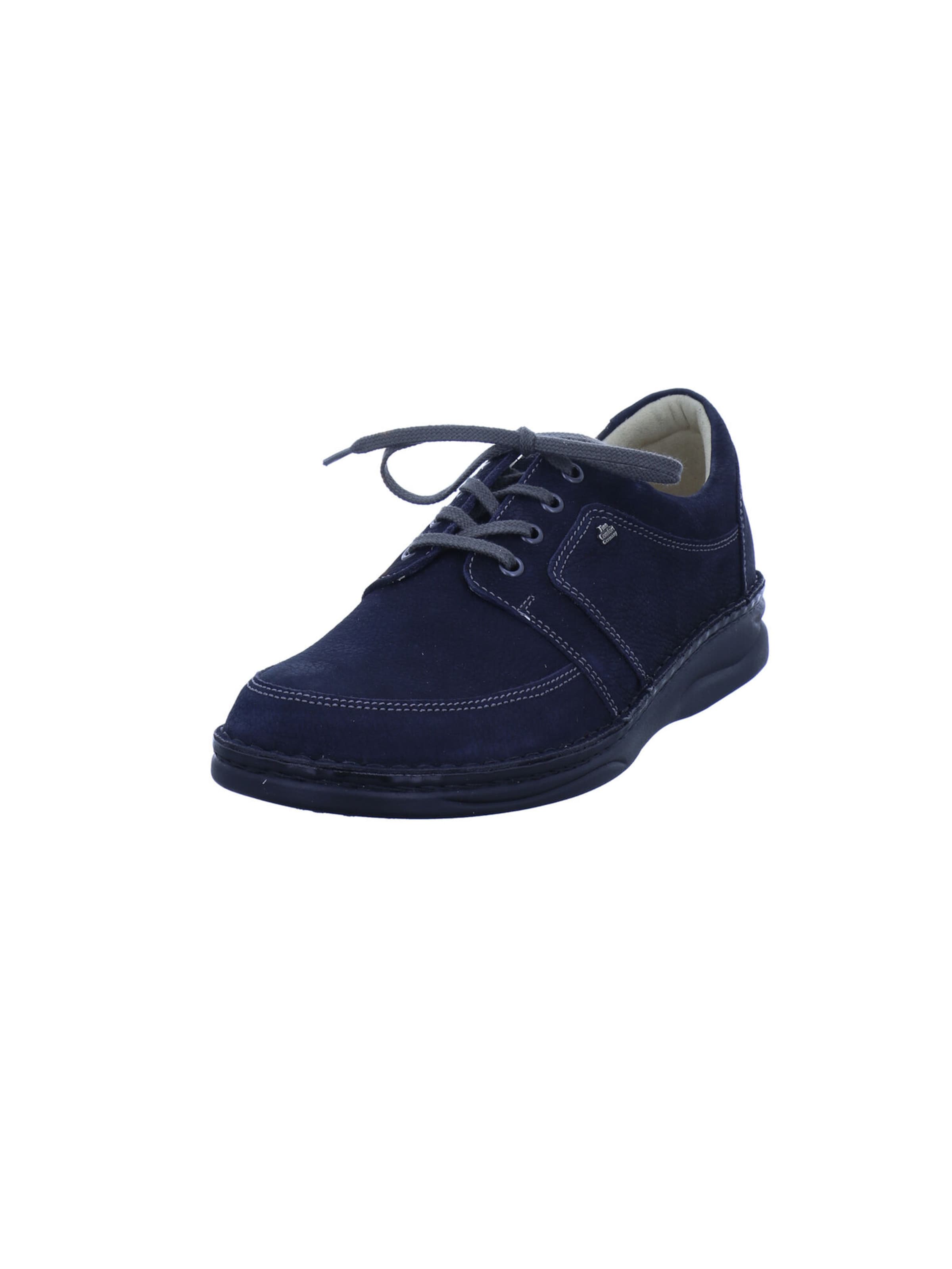 Finn Comfort Lace-Up Shoes 'Norwich' in Blue: front