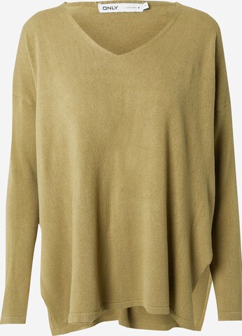 ONLY Sweater 'AMALIA' in Green: front