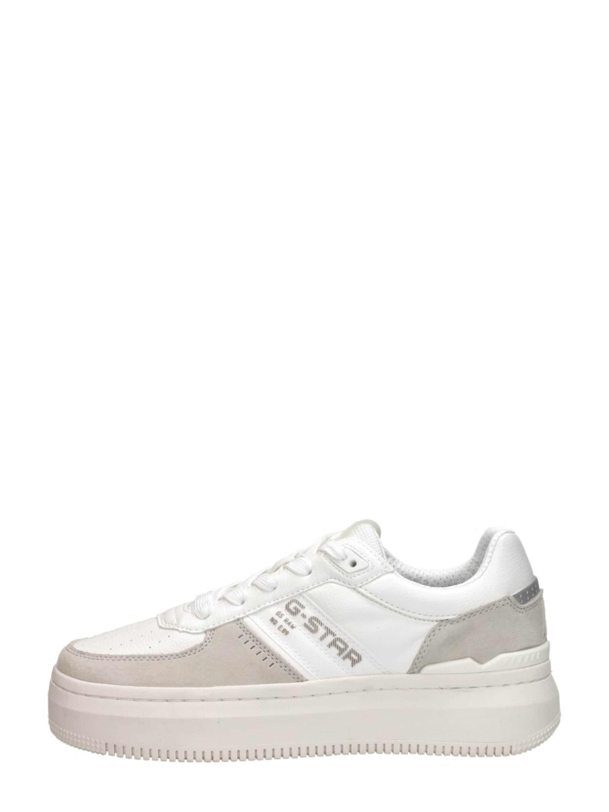 Baskets basses G-STAR en gris : devant