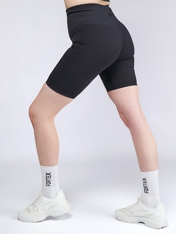 Skinny Leggings 'Essential Seamless Shorts' Fortex Fitness en gris