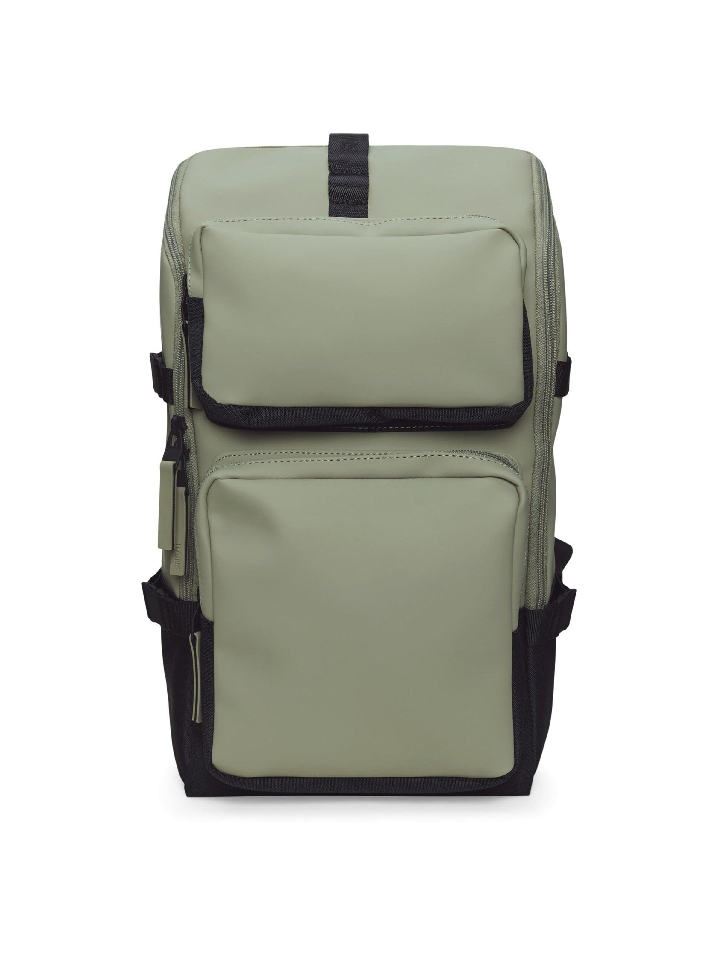 RAINS Backpack in Green: front