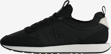 Calvin Klein Низкие кроссовки в Черный: спереди