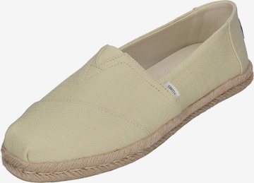 TOMS Espadrilles in Gelb: predná strana