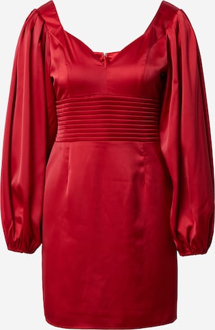 Chi Chi London Dress in Red: front