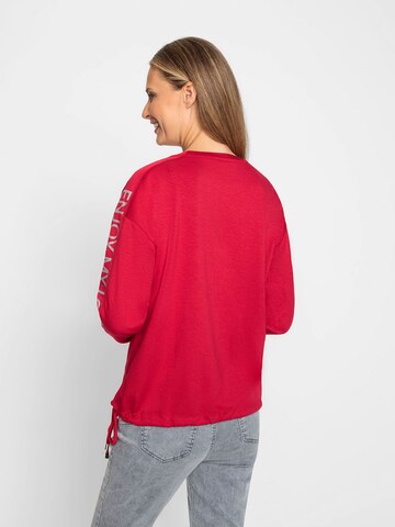 T-shirt heine en rouge