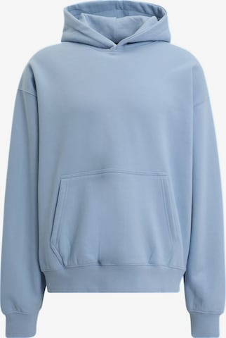 Sweat-shirt DEF en bleu : devant